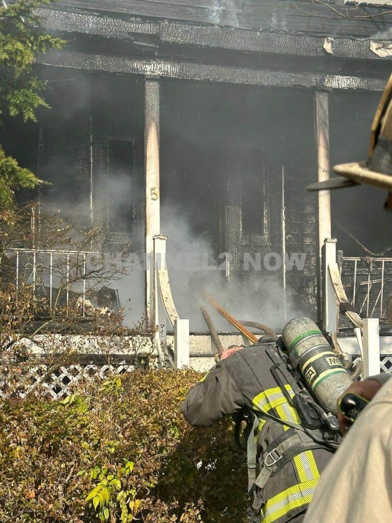 Structure Fire reported at Weyanoke St in Boston