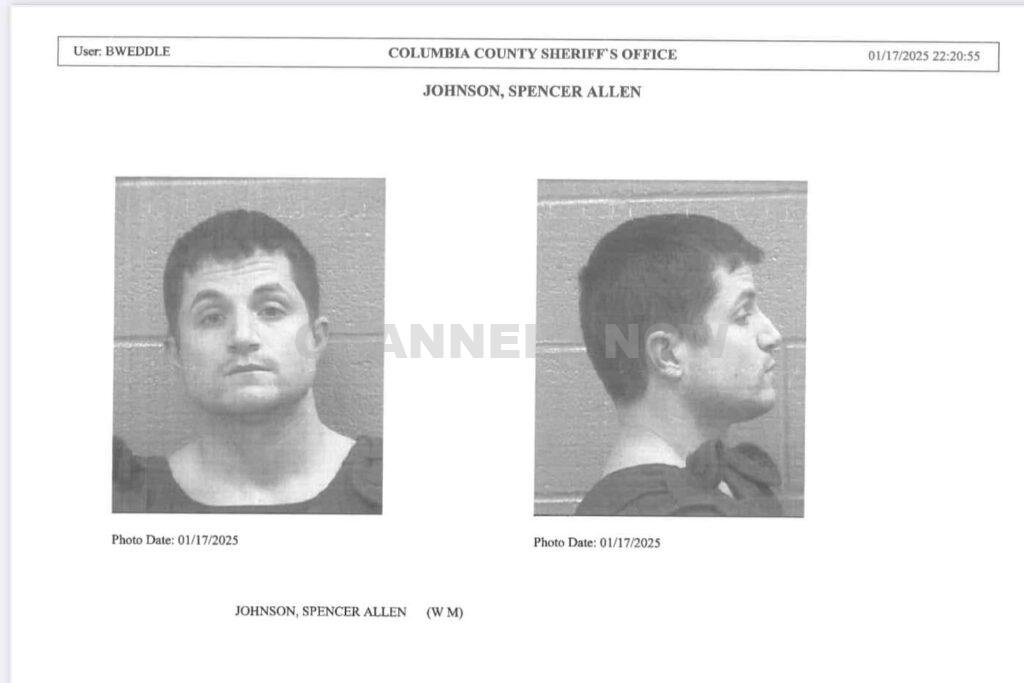 A Columbia County father, Spencer Allen Johnson, 34, of Harlem, Georgia, has been charged with child cruelty after his 3-year-old son, Evan Johnson, accidentally shot himself in the shoulder with an unsecured firearm.