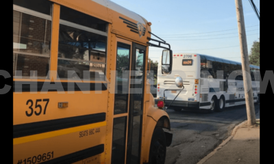 STATEN ISLAND, NY – Emergency services responded to a serious traffic incident involving a school bus that overturned at the intersection of Laconia Avenue and Naughton Avenue on Staten Island.