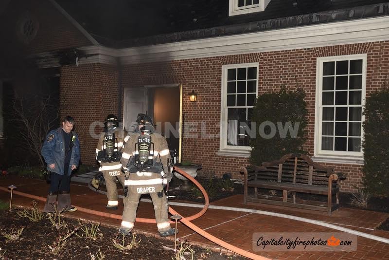 HARRISBURG, PA – An early morning fire at the Pennsylvania Governor’s Residence is under investigation as a suspected act of arson, according to Pennsylvania State Police.
The incident occurred around 2:03 a.m. Saturday in the 2000 block of North Front Street.
City fire crews were dispatched to the scene under Box 1-3 for reports of a building fire at the official residence.