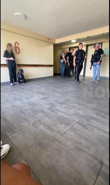 One person died and another was critically injured Sunday evening in a shooting at the Florence Tower apartments North Omaha that involved an Omaha police officer.
Police officers were called to apartments at 5100 Florence Blvd., at 6:15 p.m. for a report of shots fired, according to Lt. Neal Bonacci, a police department spokesperson. One person was reported deceased at the scene and another was taken to the Nebraska Medical Center in critical condition, he said.