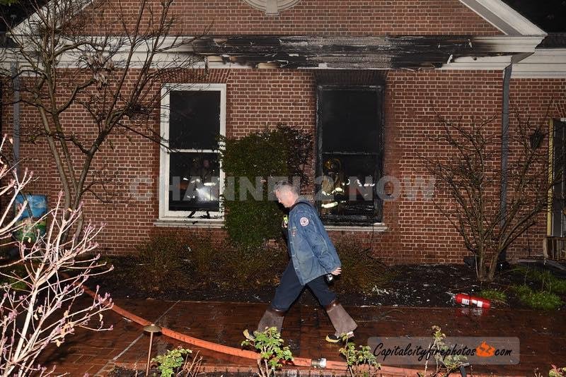 HARRISBURG, PA – An early morning fire at the Pennsylvania Governor’s Residence is under investigation as a suspected act of arson, according to Pennsylvania State Police.
The incident occurred around 2:03 a.m. Saturday in the 2000 block of North Front Street.
City fire crews were dispatched to the scene under Box 1-3 for reports of a building fire at the official residence.