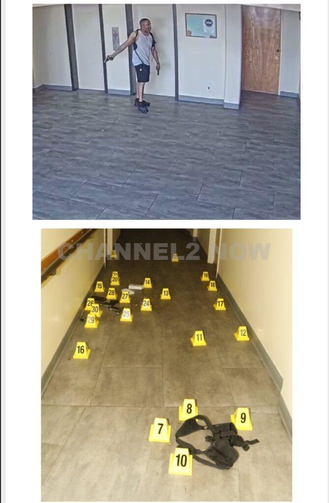 Omaha Police Department have provided an update and photos from yesterday’s officer involved incident as well as Billy Dorrall’s booking photo. According to Omaha Police, as officers approached the sixth floor door, it was suddenly opened by the suspect Billy A. Dorrall. At that moment, an officer discharged their service weapon, striking Mr. Dorrall in the left hip. Mr. Dorrall returned fire down the stairwell and retreated back into the hallway. Video footage shows Dorrall shooting and killing Eric M. Bechtolt.