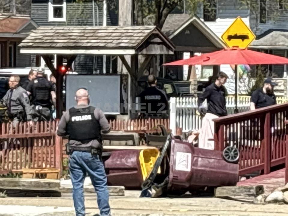 SOUTH GLENS FALLS, NY – A shooting occurred shortly after 12:25 p.m. on Catherine Street, just off Saratoga Road (Route 9), prompting a significant emergency response, including air medical support and a K9 search.