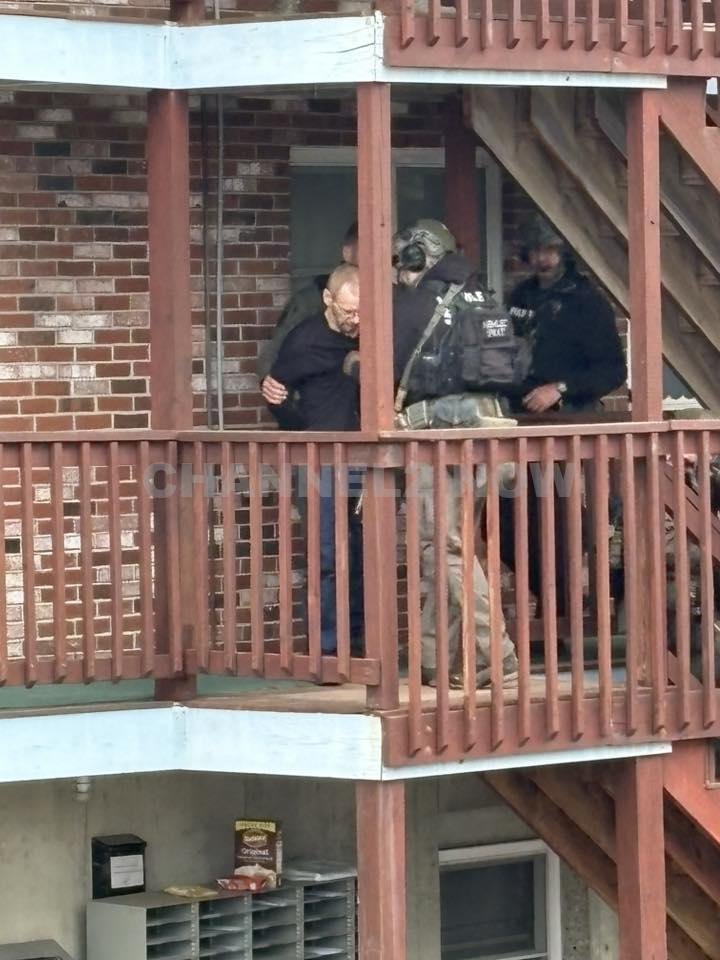 Suspect in custody after standoff in the area of Rantoul Street near burger king in Beverly, Massachusetts.