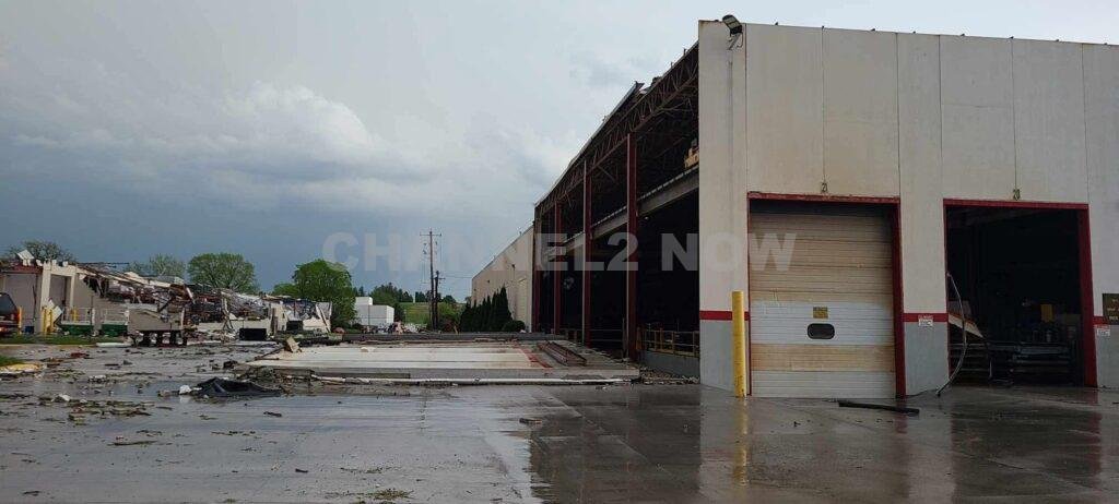 MAYVILLE, Wis. — Emergency crews responded to widespread storm damage in Dodge County Thursday evening after a confirmed tornado touched down in the city of Mayville, causing significant destruction to structures across the area.