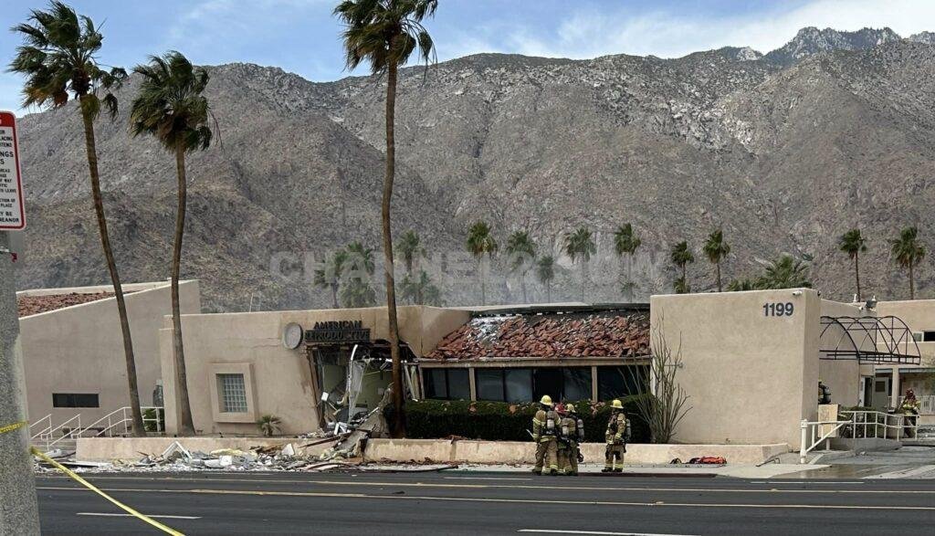 Palm Springs, CA — A powerful explosion rocked a medical building in Palm Springs on Saturday morning, injuring five people and leaving one person—believed to be the suspect—dead.
The blast occurred around 11:00 a.m. near the American Reproductive Centers, a fertility clinic located at 1199 N. Indian Canyon Drive, just north of East Tachevah Drive and near Desert Regional Medical Center.